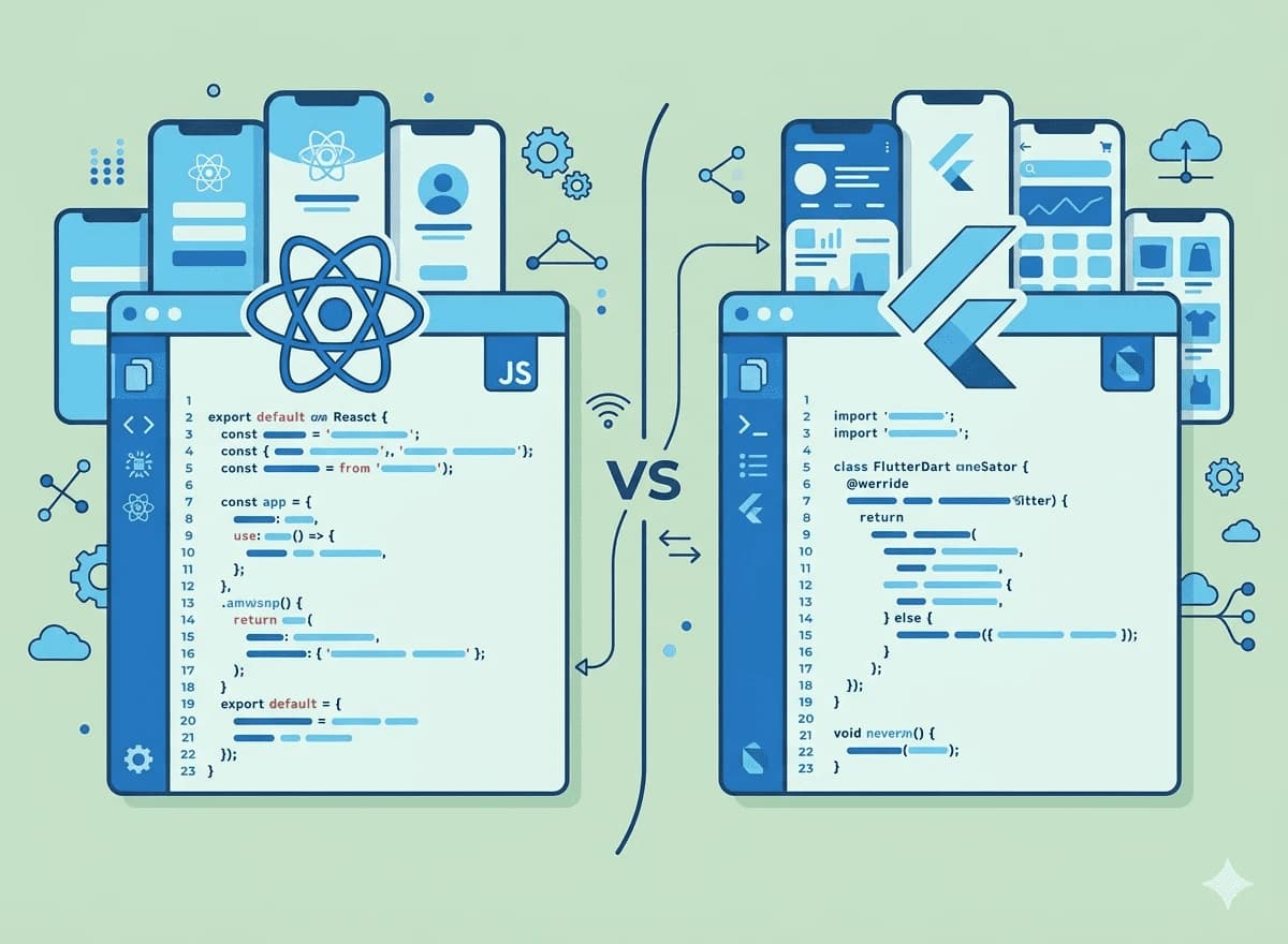 Cover image for React Native vs Flutter: Choosing the Right Framework