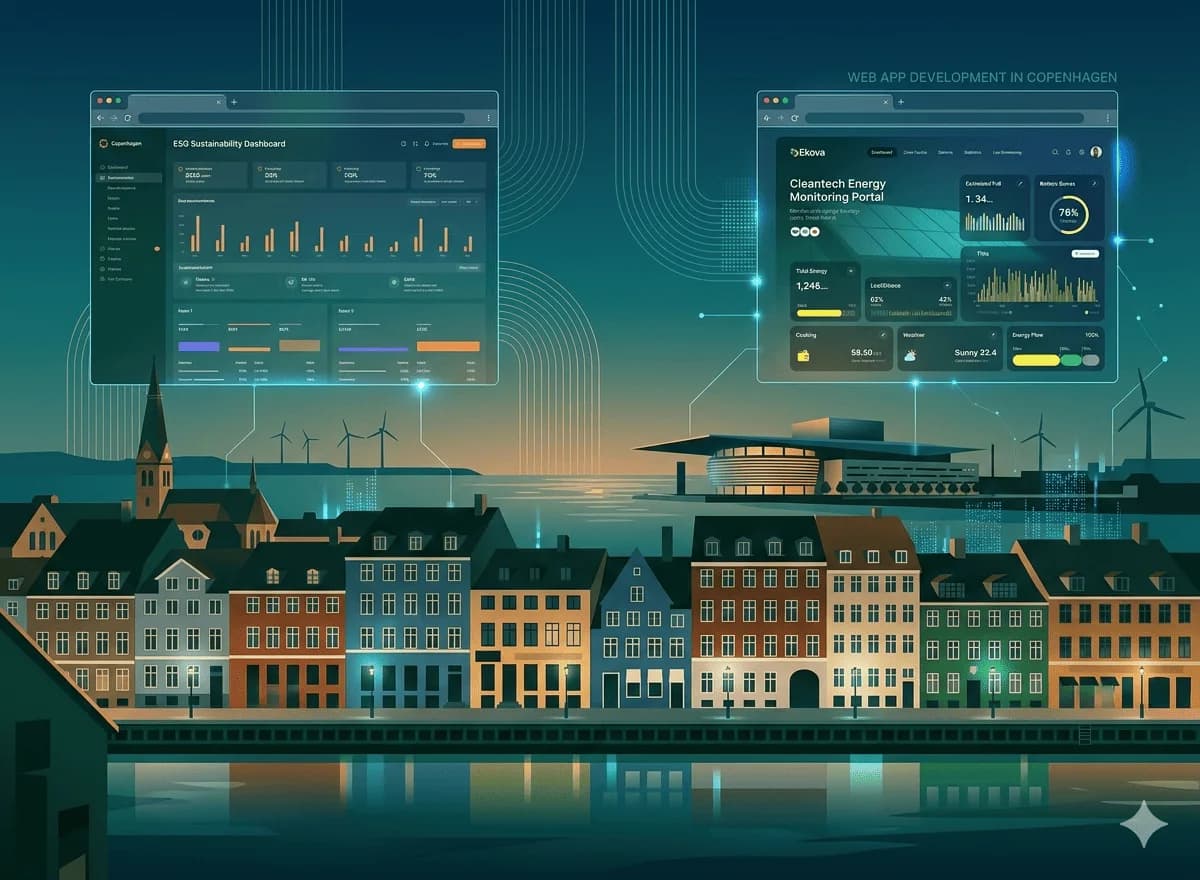 Cover image for Web App Development in Copenhagen