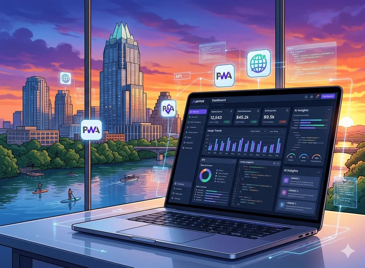 Cover image for Web App Development in Austin